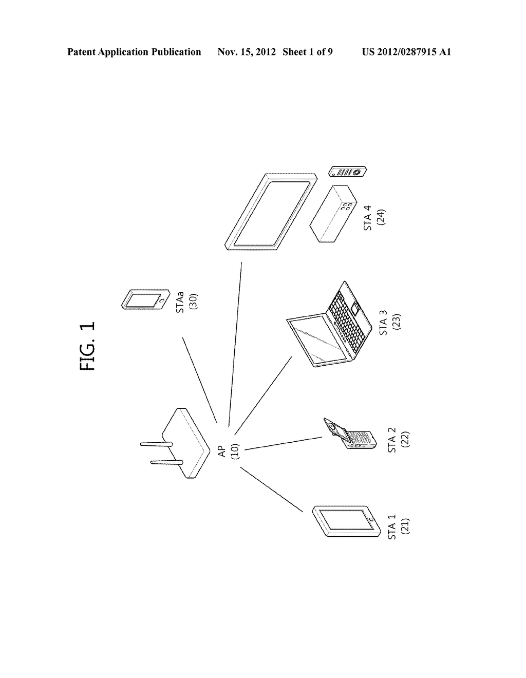 METHOD FOR TRANSMITTING DATA FRAME IN WIRELESS LOCAL AREA NETWORK AND     APPARATUS FOR THE SAME - diagram, schematic, and image 02