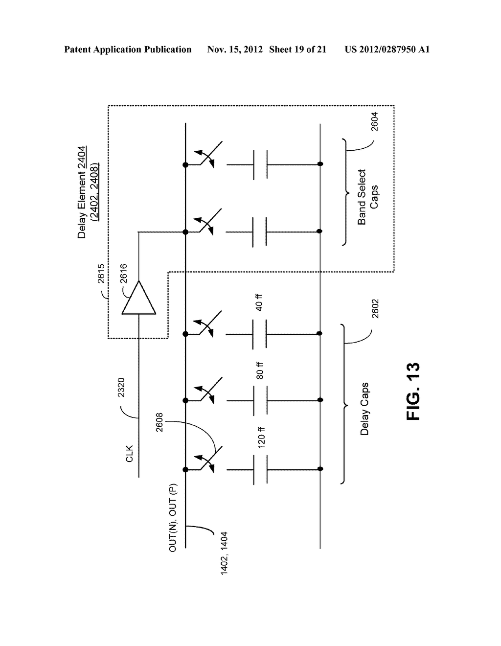 SYMMETRICAL CLOCK DISTRIBUTION IN MULTI-STAGE HIGH SPEED DATA CONVERSION     CIRCUITS - diagram, schematic, and image 20