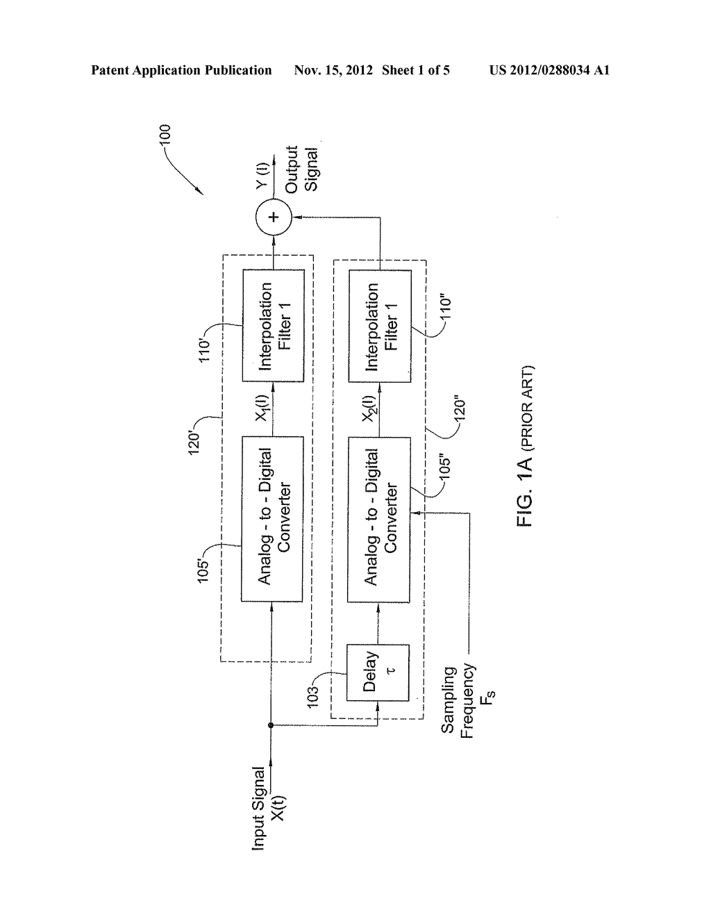 METHOD AND SYSTEM FOR PERFORMING COMPLEX SAMPLING OF SIGNALS BY USING TWO     OR MORE SAMPLING CHANNELS AND FOR CALCULATING TIME DELAYS BETWEEN THESE     CHANNELS - diagram, schematic, and image 02