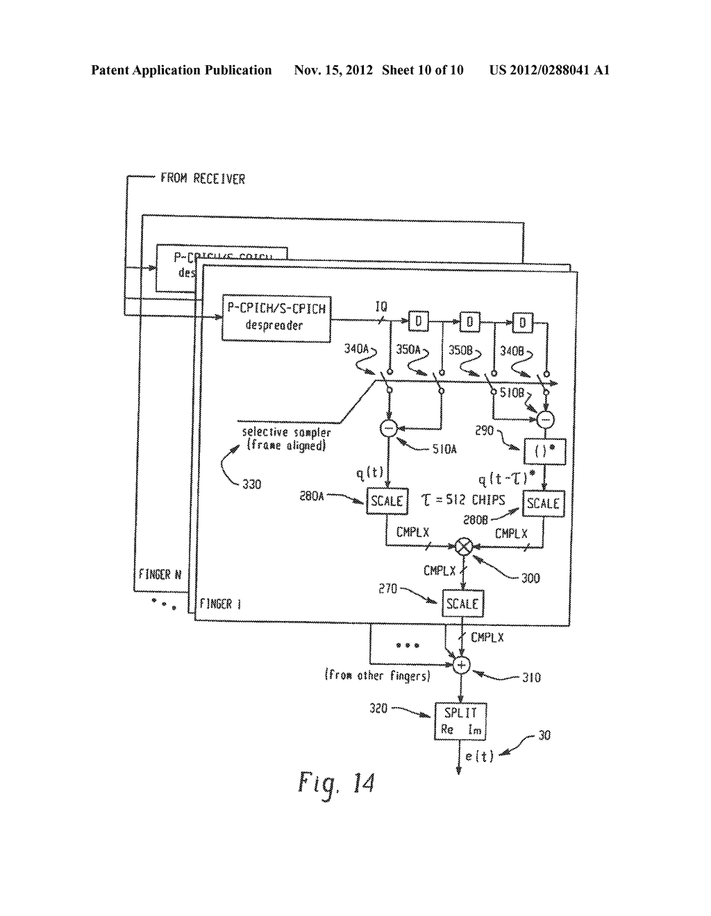 Method And Apparatus For Frequency Tracking In A Space Time Transmit     Diversity Receiver - diagram, schematic, and image 11