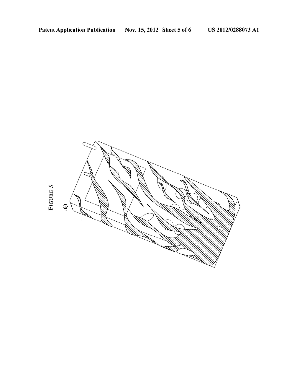 SYSTEM AND METHOD FOR PROVIDING A VISUAL INDICATOR ON A COMMUNICATION     DEVICE - diagram, schematic, and image 06