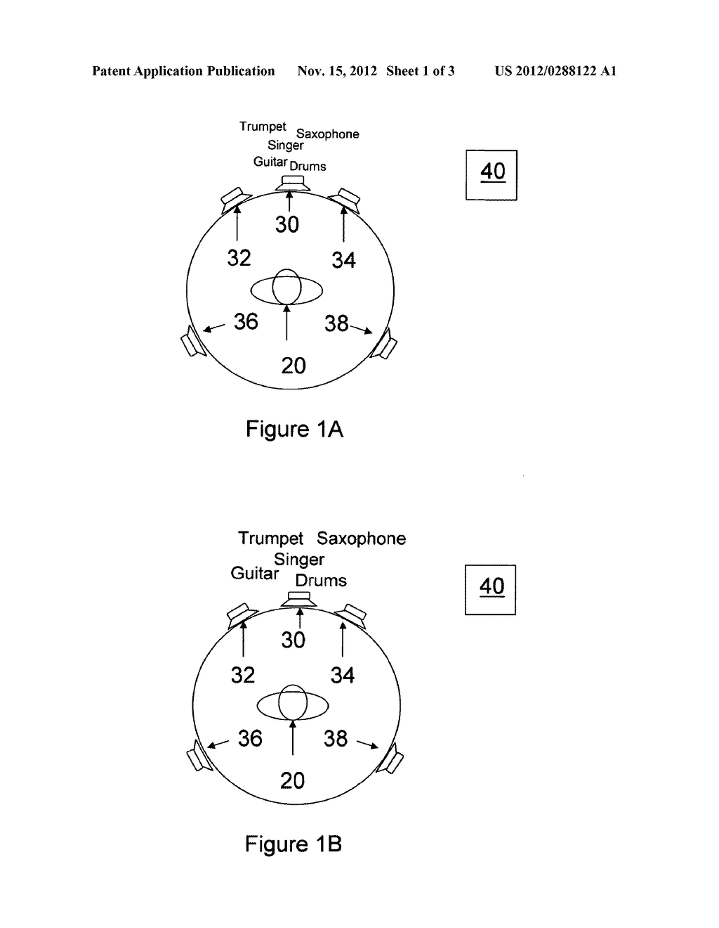 METHOD AND A SYSTEM FOR AN ACOUSTIC CURTAIN THAT REVEALS AND CLOSES A     SOUND SCENE - diagram, schematic, and image 02