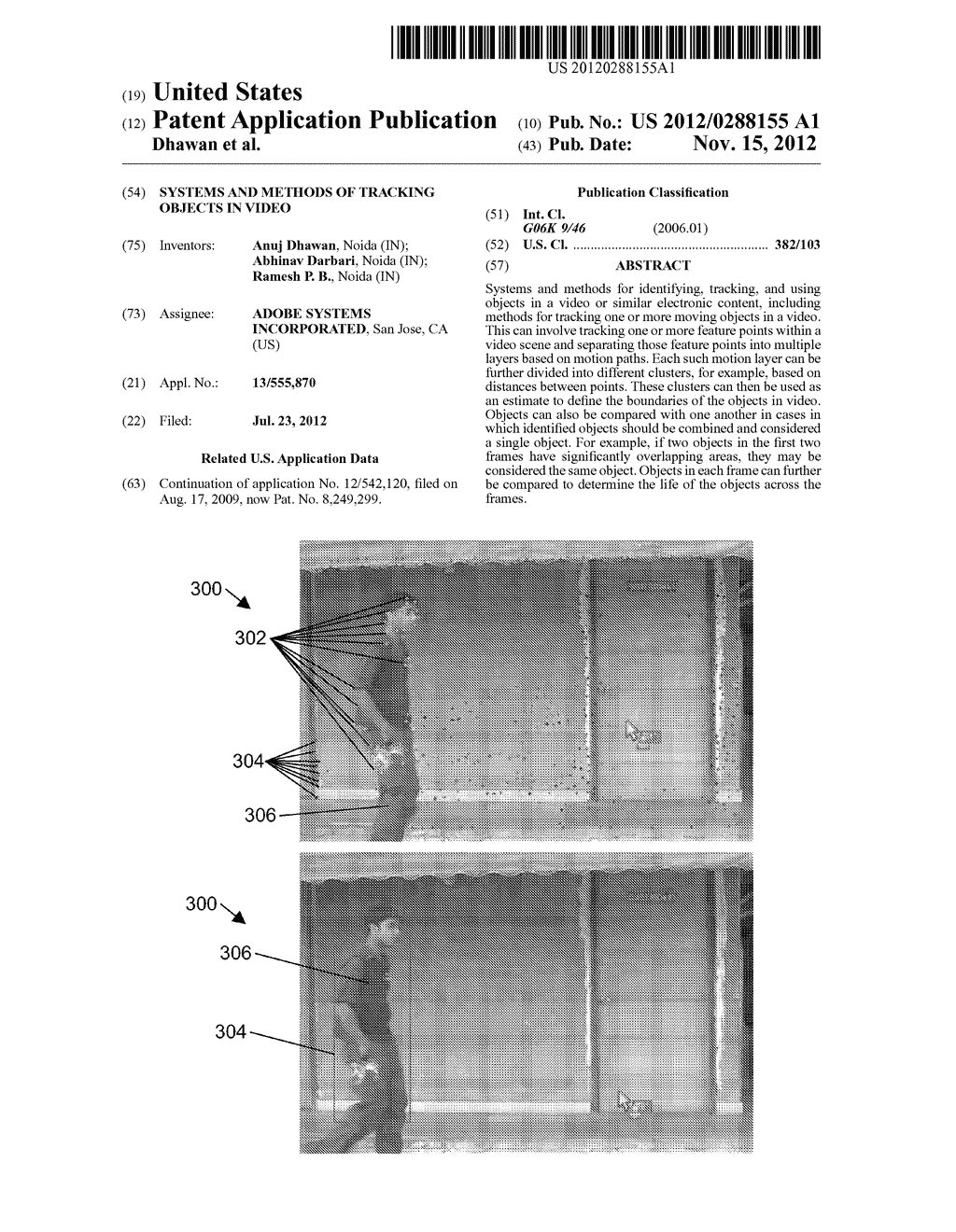 SYSTEMS AND METHODS OF TRACKING OBJECTS IN VIDEO - diagram, schematic, and image 01