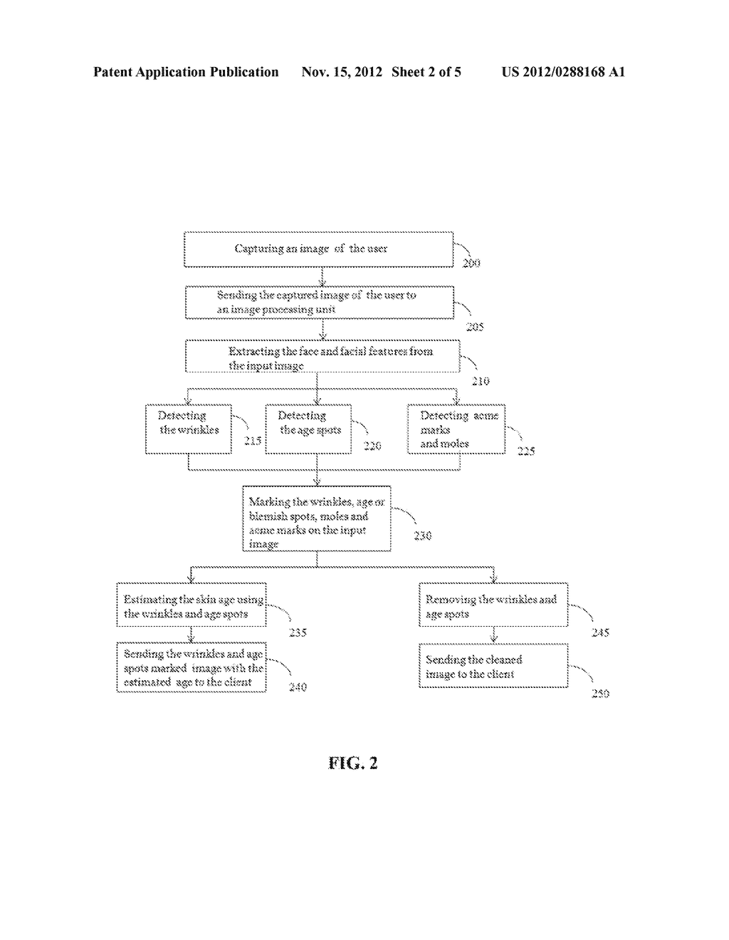 SYSTEM AND A METHOD FOR ENHANCING APPEAREANCE OF A FACE - diagram, schematic, and image 03