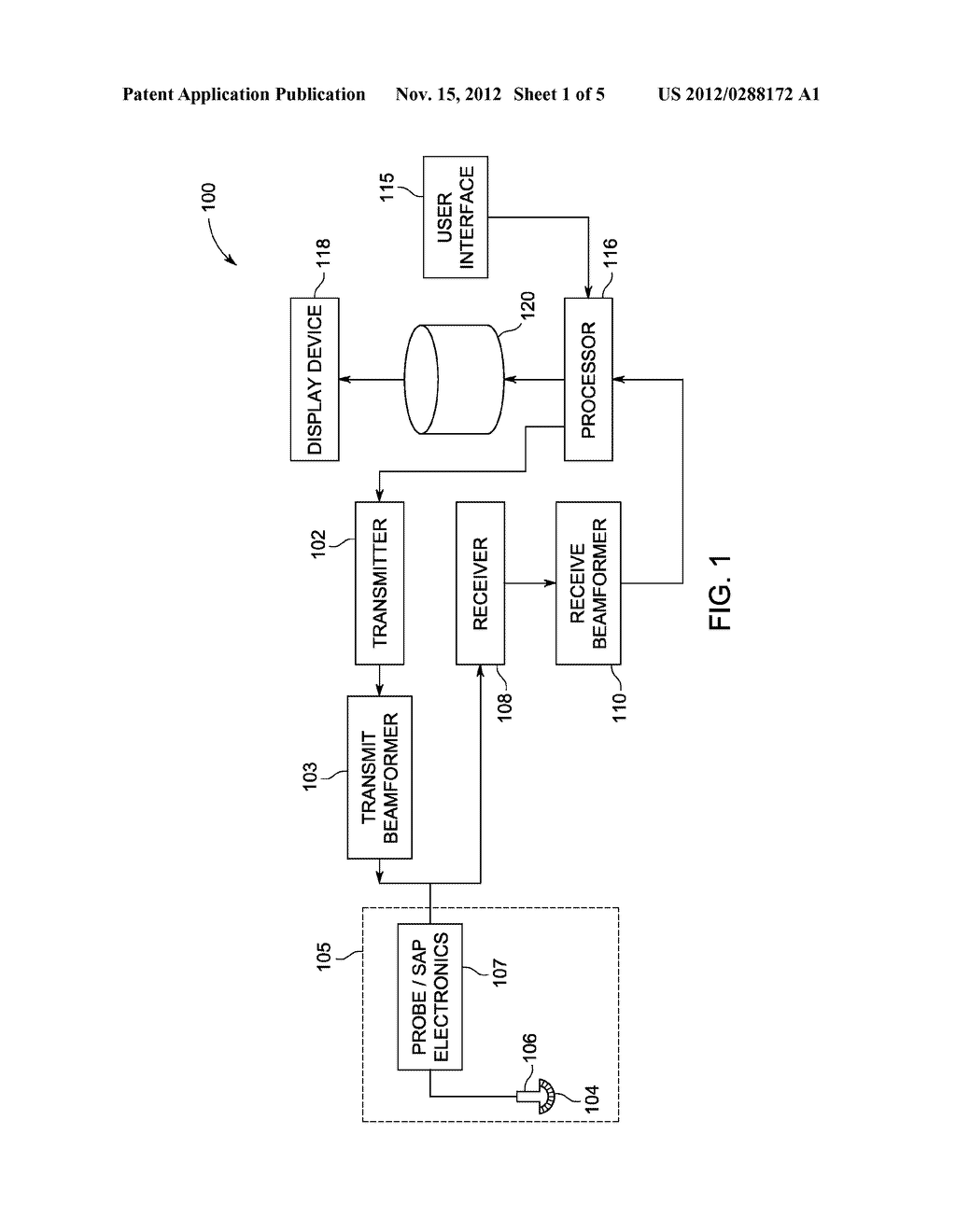 METHOD AND SYSTEM FOR ULTRASOUND IMAGING WITH CROSS-PLANE IMAGES - diagram, schematic, and image 02