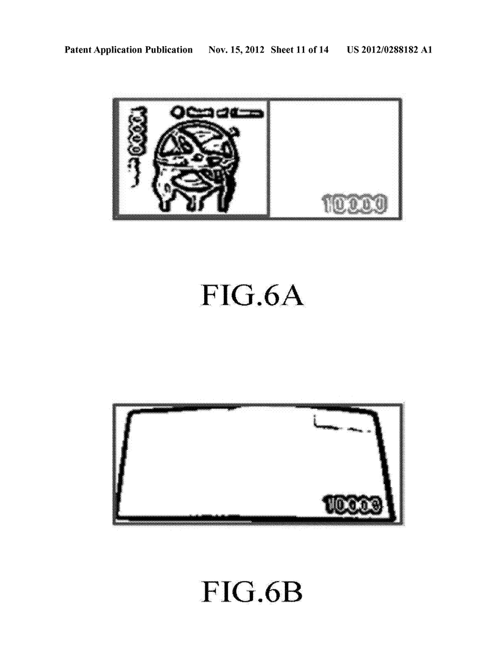 MOBILE COMMUNICATION DEVICE AND METHOD FOR IDENTIFYING A COUNTERFEIT BILL - diagram, schematic, and image 12