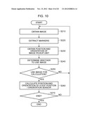 INFORMATION PROCESSING METHOD AND APPARATUS FOR CALCULATING INFORMATION     REGARDING MEASUREMENT TARGET ON THE BASIS OF CAPTURED IMAGES diagram and image