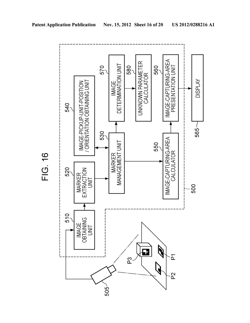 INFORMATION PROCESSING METHOD AND APPARATUS FOR CALCULATING INFORMATION     REGARDING MEASUREMENT TARGET ON THE BASIS OF CAPTURED IMAGES - diagram, schematic, and image 17