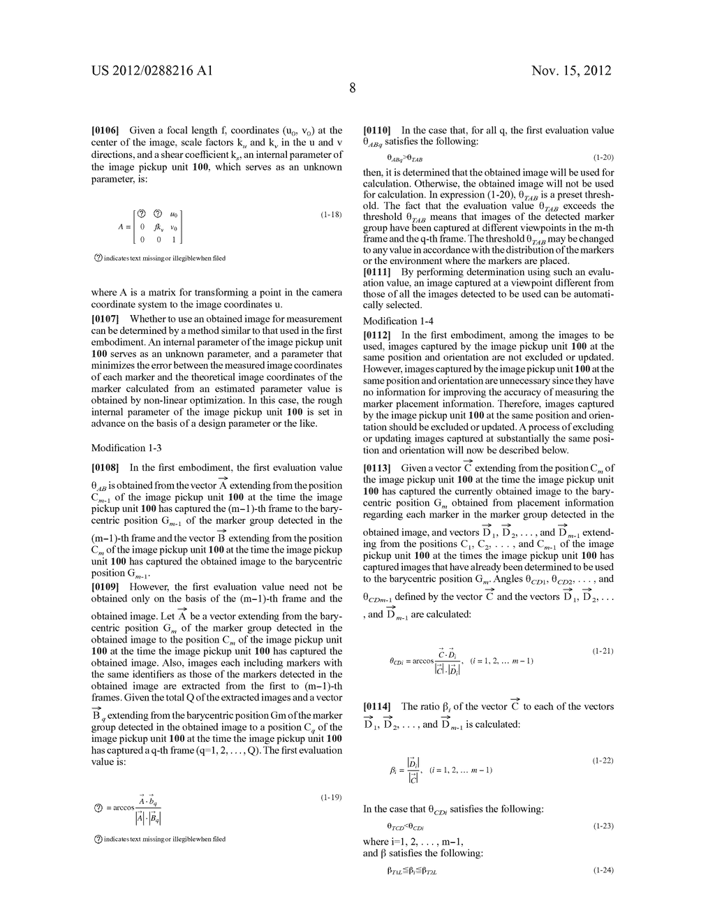 INFORMATION PROCESSING METHOD AND APPARATUS FOR CALCULATING INFORMATION     REGARDING MEASUREMENT TARGET ON THE BASIS OF CAPTURED IMAGES - diagram, schematic, and image 29