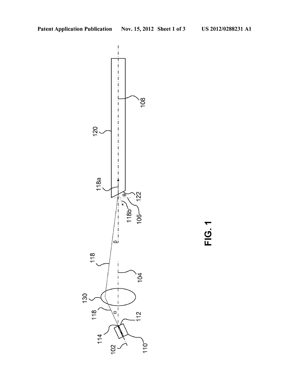 LASER PACKAGE INCLUDING TILTED LASER AND METHOD OF USING SAME - diagram, schematic, and image 02