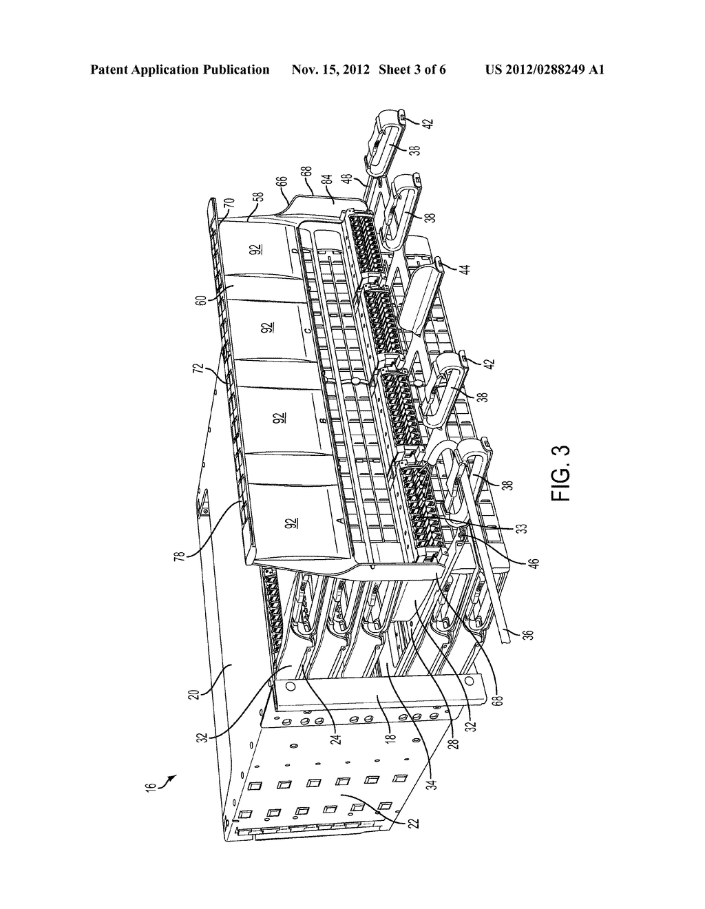 PIVOTABLE COVER FOR SLIDING TRAY AND SLIDING TRAY INCLUDING THE COVER - diagram, schematic, and image 04