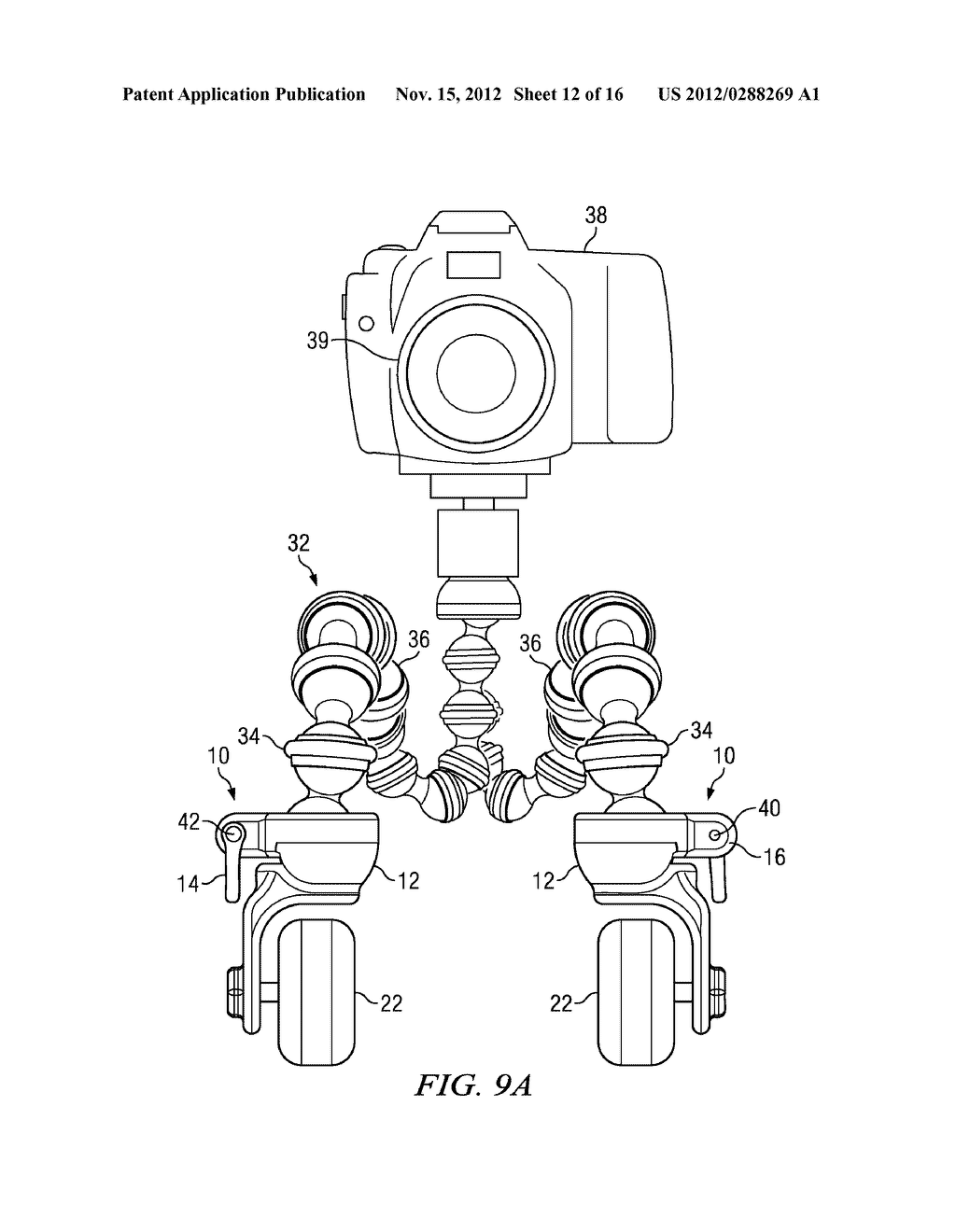 SYSTEMS AND METHODS FOR ADAPTING A MOUNTING DEVICE TO FACILITATE CAPTURING     OF IMAGES - diagram, schematic, and image 13