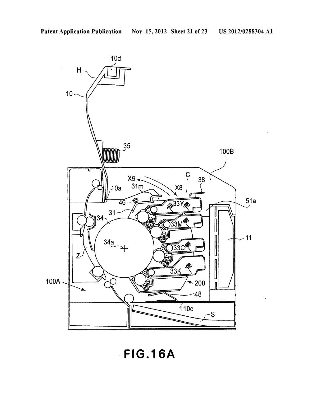 ELECTROPHOTOGRAPHIC IMAGE FORMING APPARATUS - diagram, schematic, and image 22