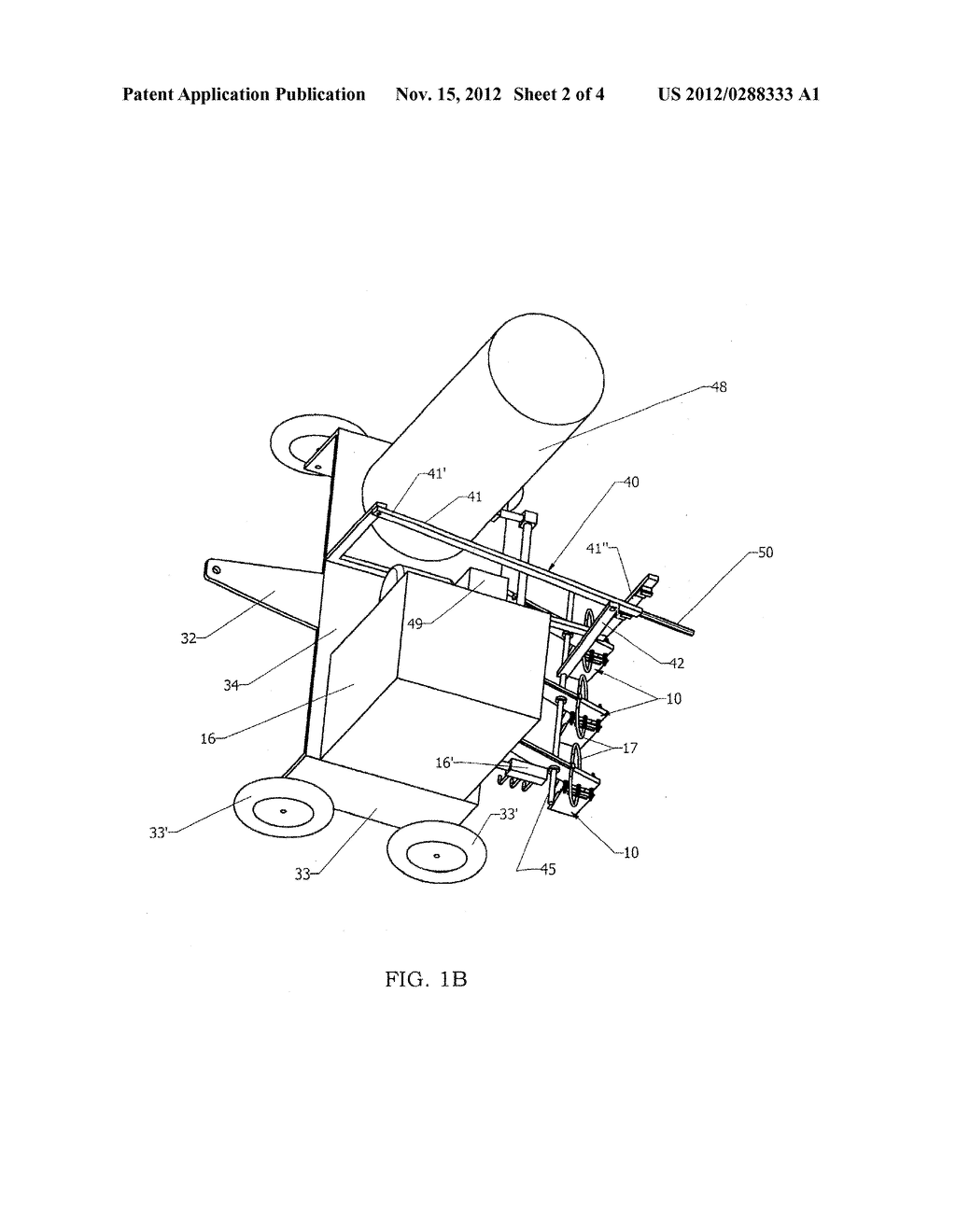 APPARATUS AND METHOD FOR STERILIZING SEED BEDS IN SOIL - diagram, schematic, and image 03