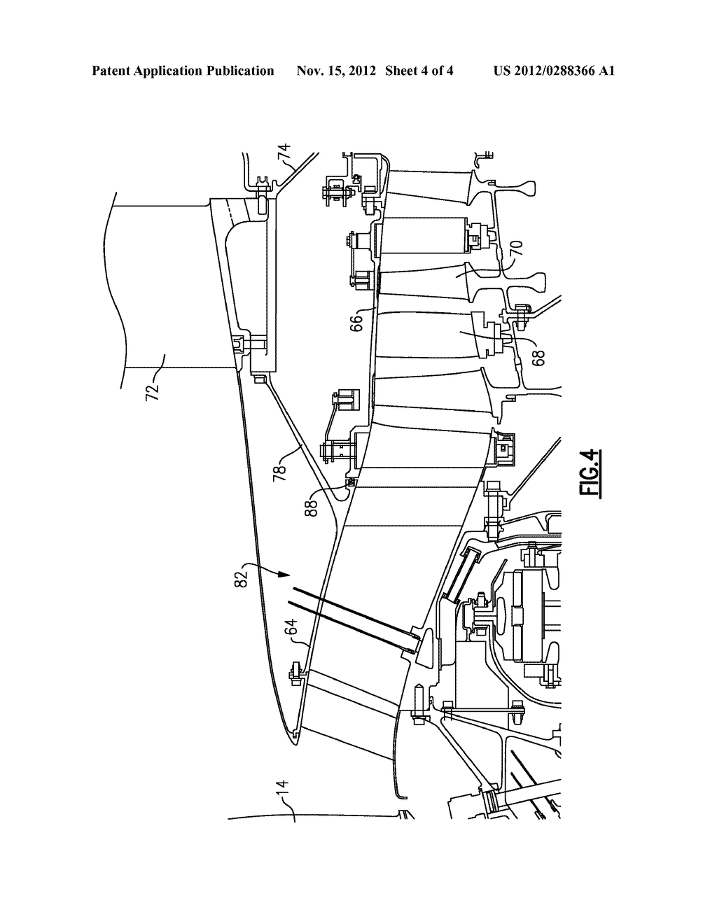 GAS TURBINE ENGINE COMPRESSOR CASE MOUNTING ARRANGEMENT - diagram, schematic, and image 05