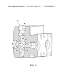 RECIPROCATING PUMP WITH INTERSECTING BORE GEOMETRY diagram and image