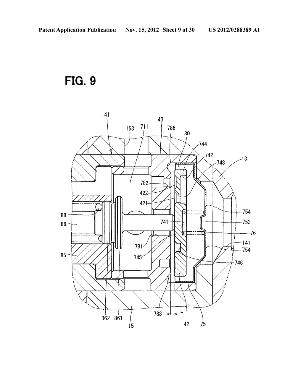 VALVE DEVICE AND HIGH PRESSURE PUMP USING THE SAME - diagram, schematic, and image 10