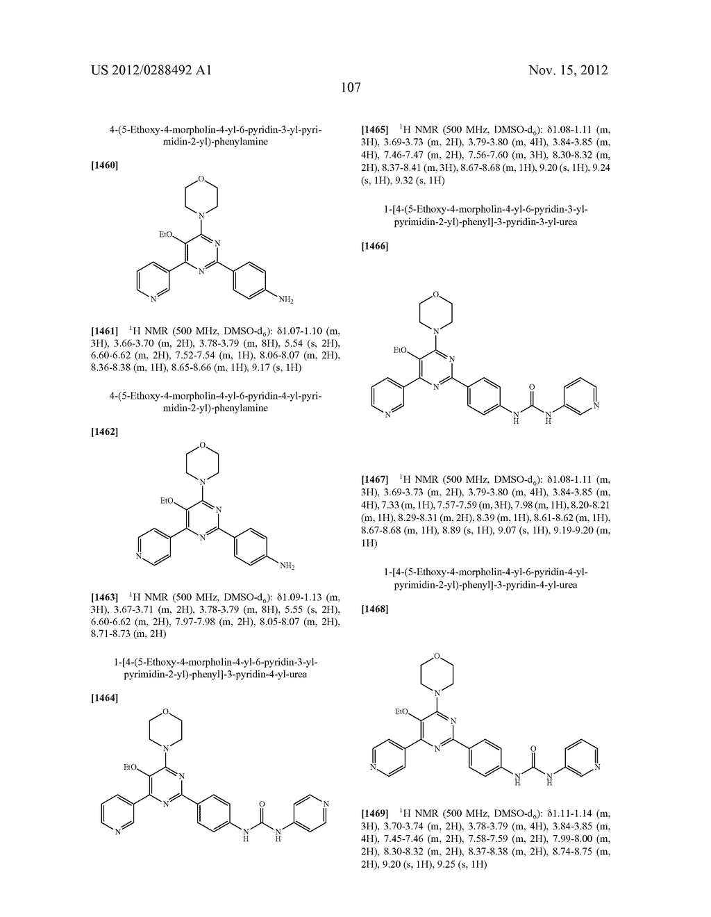 NOVEL PYRIMIDINE COMPOUNDS AS mTOR AND PI3K INHIBITORS - diagram, schematic, and image 108