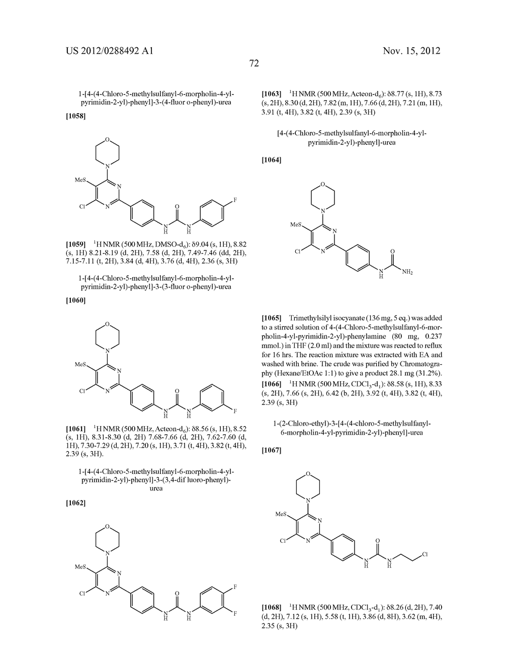 NOVEL PYRIMIDINE COMPOUNDS AS mTOR AND PI3K INHIBITORS - diagram, schematic, and image 73