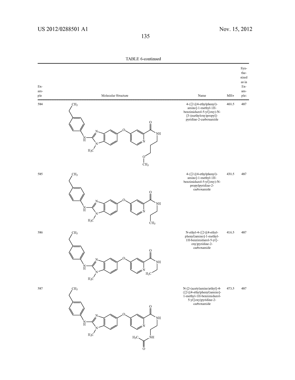 SUBSTITUTED BENZAZOLES AND METHODS OF THEIR USE AS INHIBITORS OF RAF     KINASE - diagram, schematic, and image 136