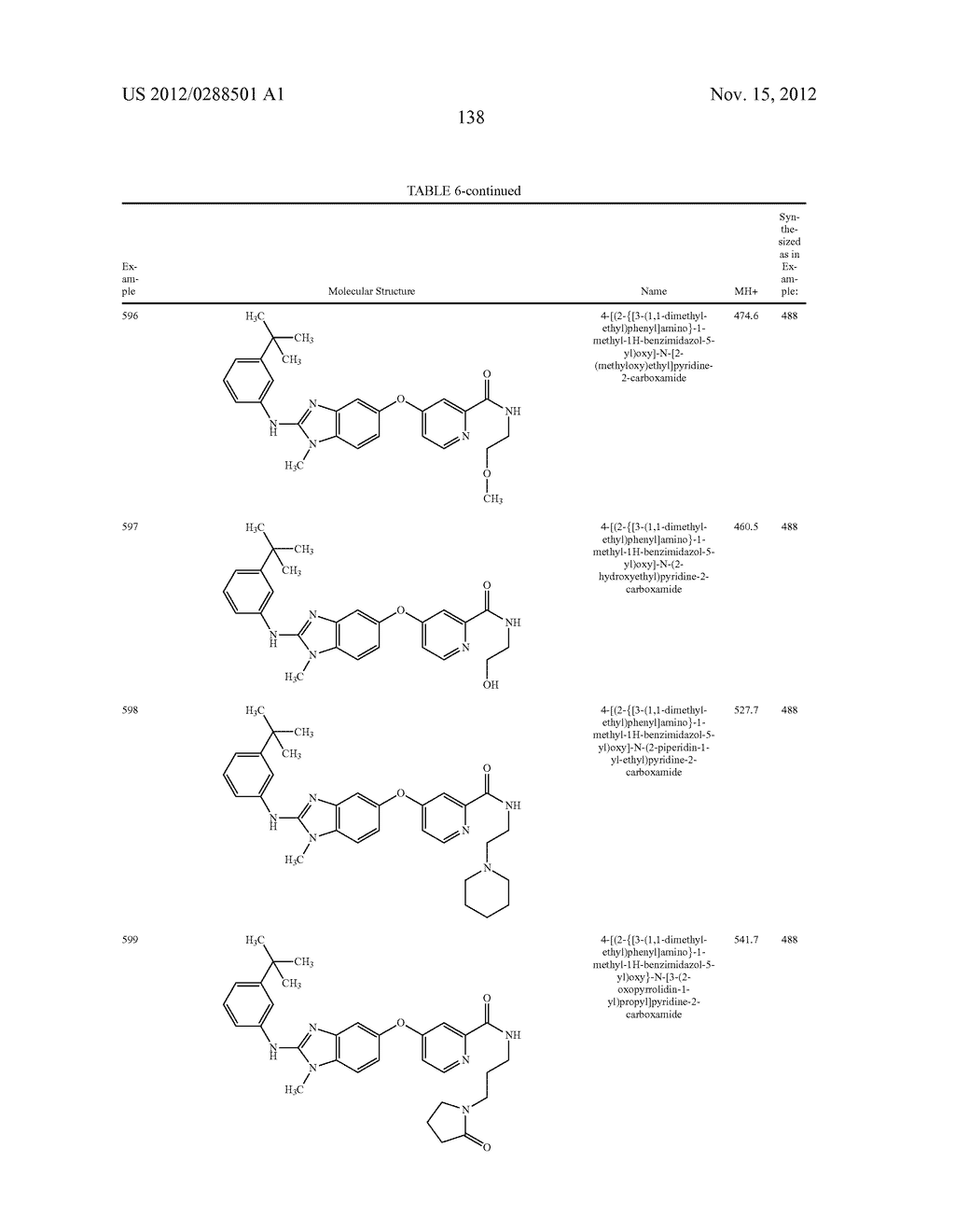 SUBSTITUTED BENZAZOLES AND METHODS OF THEIR USE AS INHIBITORS OF RAF     KINASE - diagram, schematic, and image 139