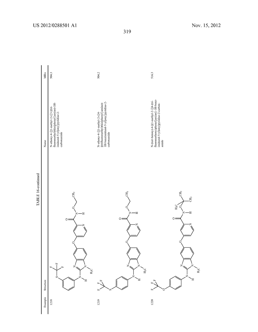 SUBSTITUTED BENZAZOLES AND METHODS OF THEIR USE AS INHIBITORS OF RAF     KINASE - diagram, schematic, and image 320