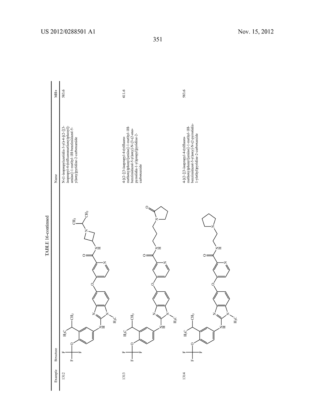 SUBSTITUTED BENZAZOLES AND METHODS OF THEIR USE AS INHIBITORS OF RAF     KINASE - diagram, schematic, and image 352