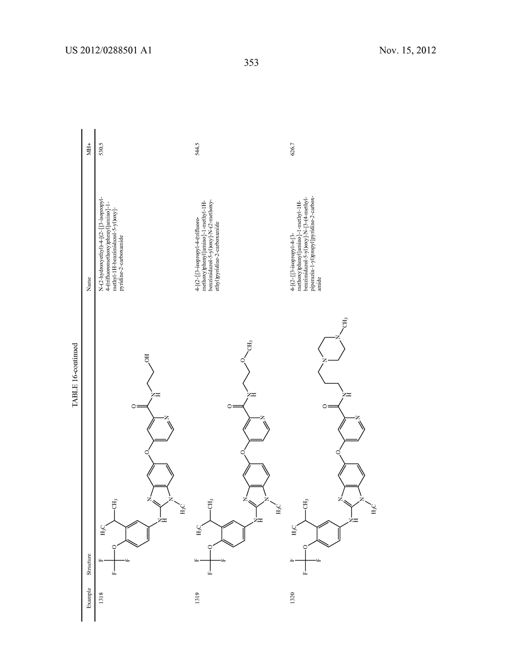 SUBSTITUTED BENZAZOLES AND METHODS OF THEIR USE AS INHIBITORS OF RAF     KINASE - diagram, schematic, and image 354