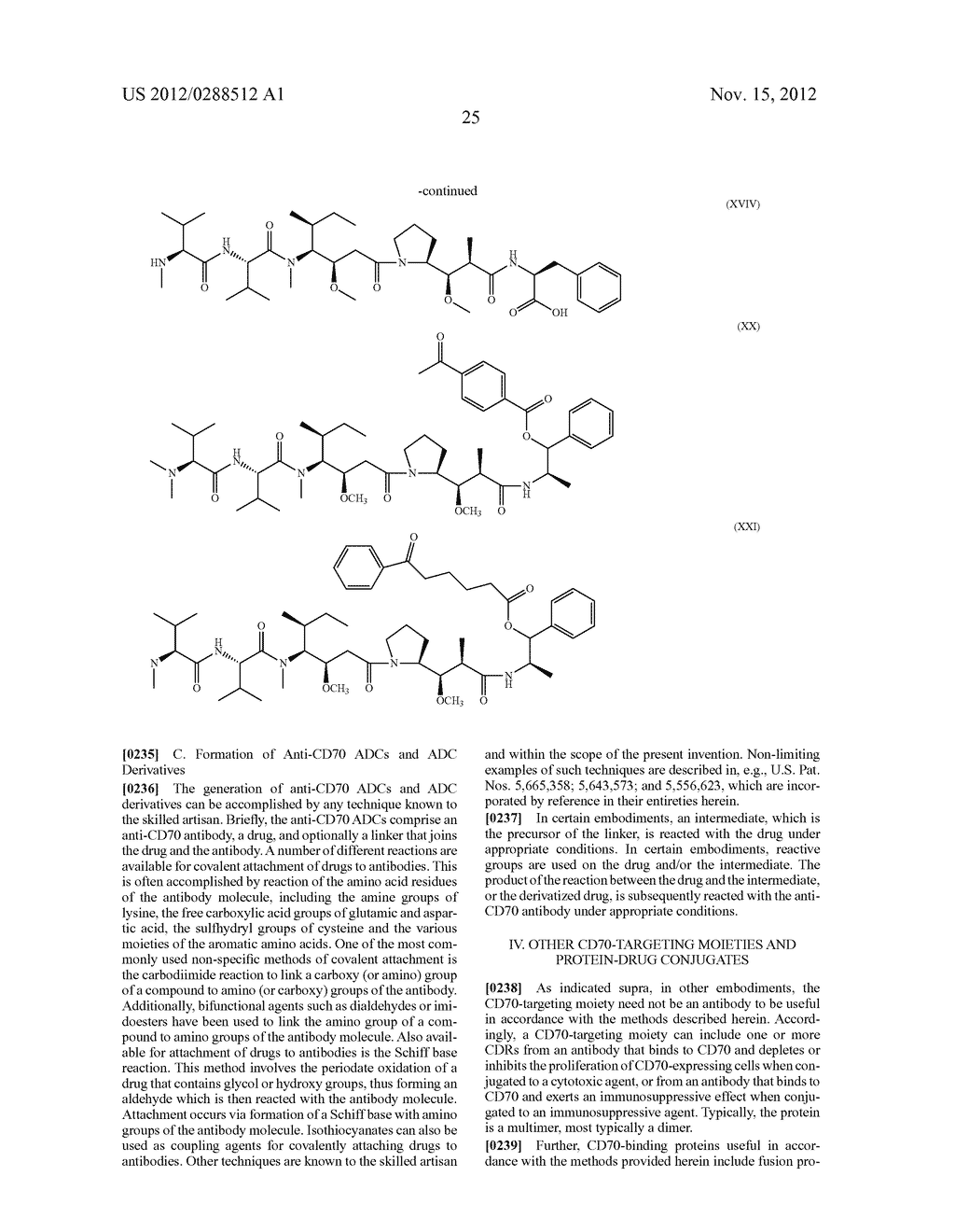 Anti-CD70 Antibody-Drug Conjugates and Their Use for the Treatment of     Cancer and Immune Disorders - diagram, schematic, and image 49