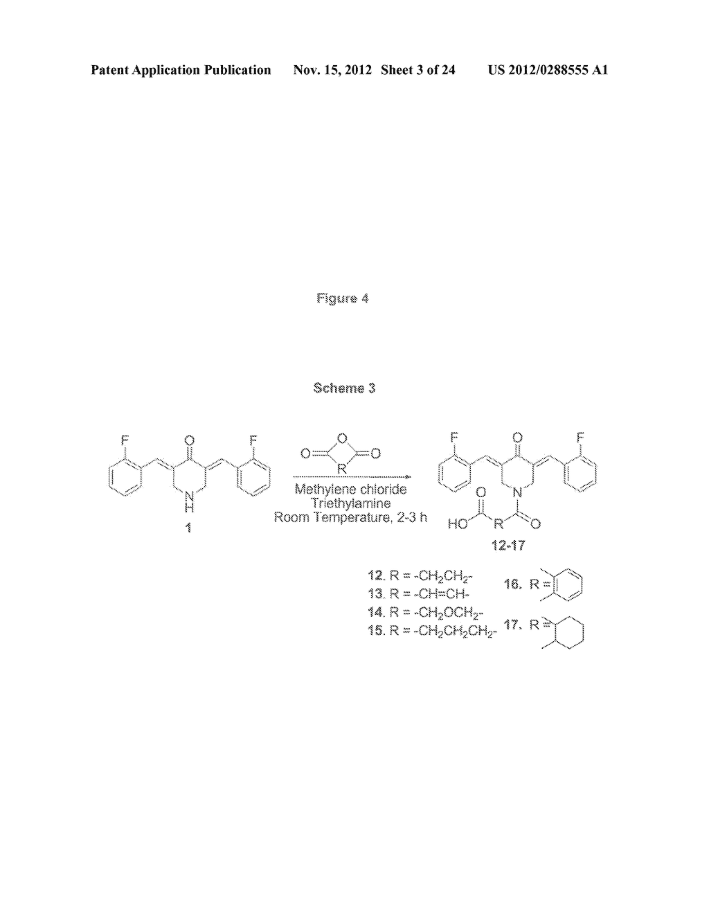 ANTIPROLIFERATIVE COMPOSITIONS COMPRISING CURCUMIN ANALOGS AND METHODS OF     PRODUCING AND USING SAME - diagram, schematic, and image 04