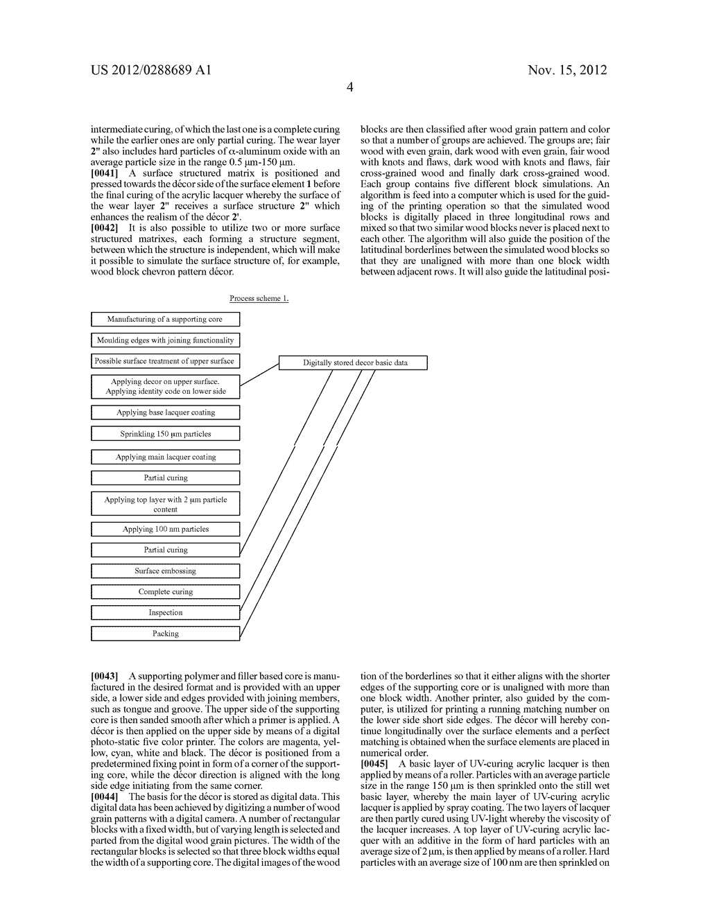 PROCESS FOR THE MANUFACTURING OF SURFACE ELEMENTS - diagram, schematic, and image 06