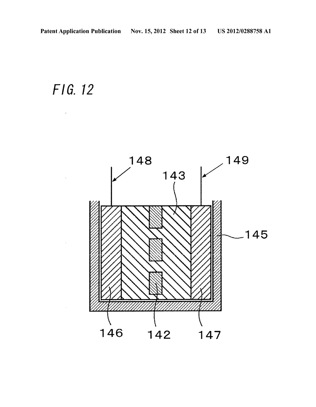 THREE-DIMENSIONAL NETWORK ALUMINUM POROUS BODY FOR CURRENT COLLECTOR,     ELECTRODE USING THE ALUMINUM POROUS BODY, AND BATTERY, CAPACITOR AND     LITHIUM-ION CAPACITOR EACH USING THE ELECTRODE - diagram, schematic, and image 13