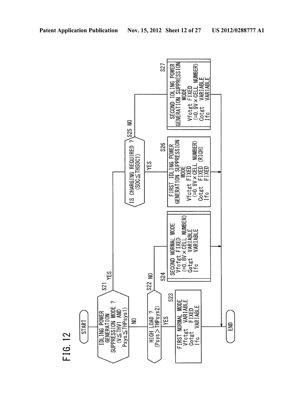 METHOD OF CONTROLLING FUEL CELL SYSTEM - diagram, schematic, and image 13