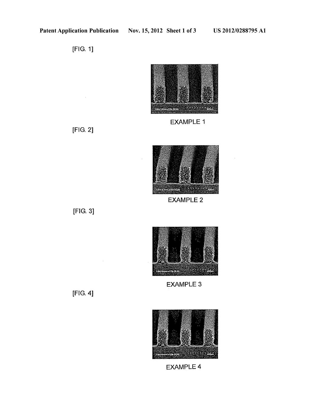 COMPOSITION FOR FORMATION OF PHOTOSENSITIVE RESIST UNDERLAYER FILM AND     METHOD FOR FORMATION OF RESIST PATTERN - diagram, schematic, and image 02