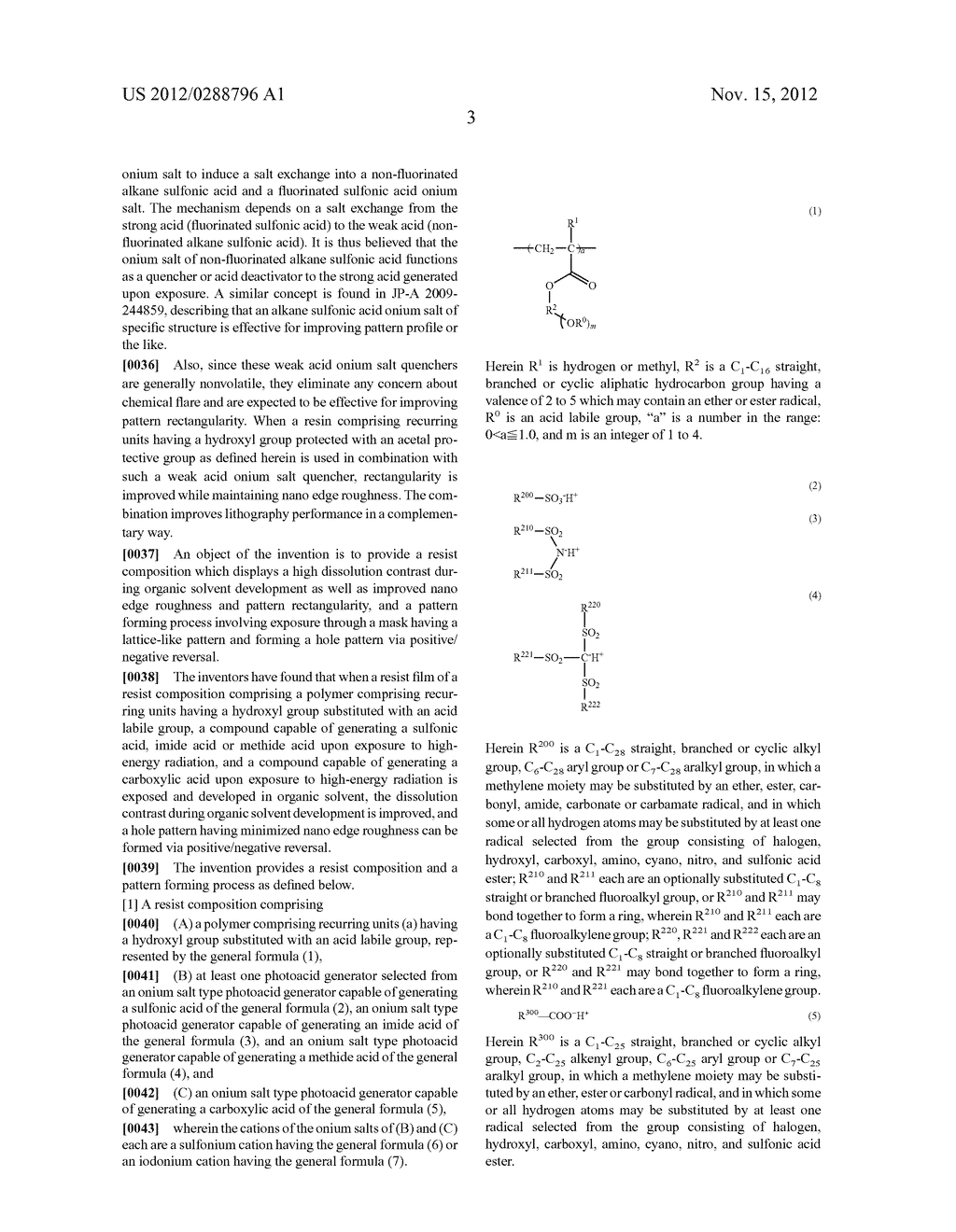 RESIST COMPOSITION AND PATTERNING PROCESS - diagram, schematic, and image 16