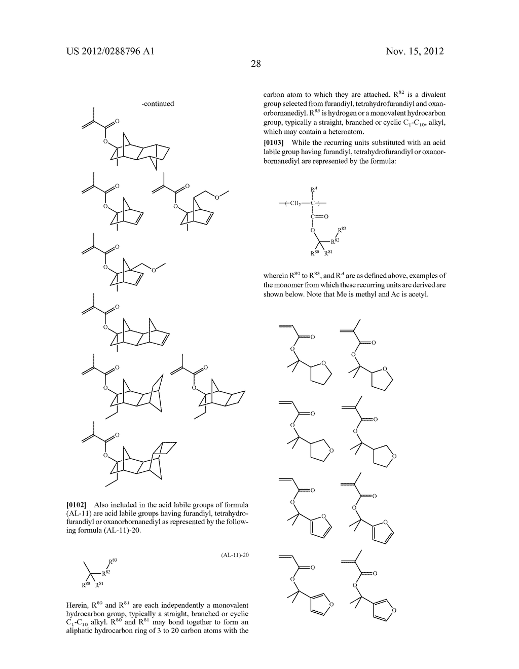 RESIST COMPOSITION AND PATTERNING PROCESS - diagram, schematic, and image 41