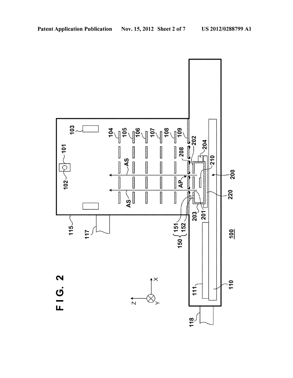 CHARGED-PARTICLE BEAM LITHOGRAPHIC APPARATUS AND METHOD OF MANUFACTURING     DEVICE - diagram, schematic, and image 03