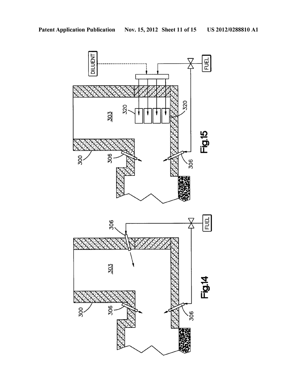 Low NOx Fuel Injection for an Indurating Furnace - diagram, schematic, and image 12