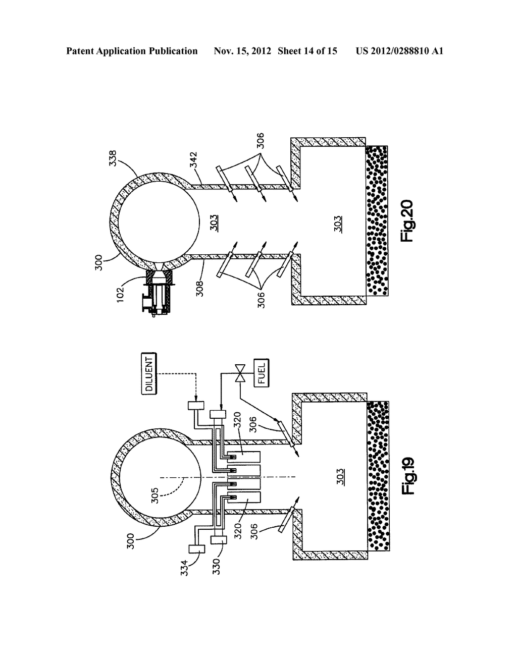 Low NOx Fuel Injection for an Indurating Furnace - diagram, schematic, and image 15