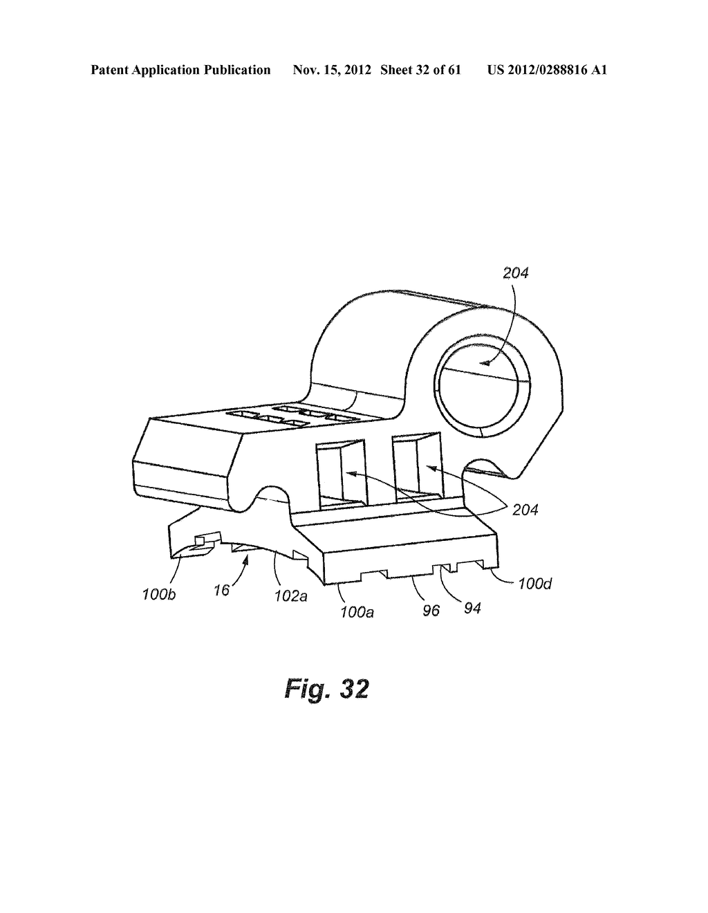 SELF LIGATING ORTHODONTIC BRACKET HAVING A ROTATABLE MEMBER - diagram, schematic, and image 33