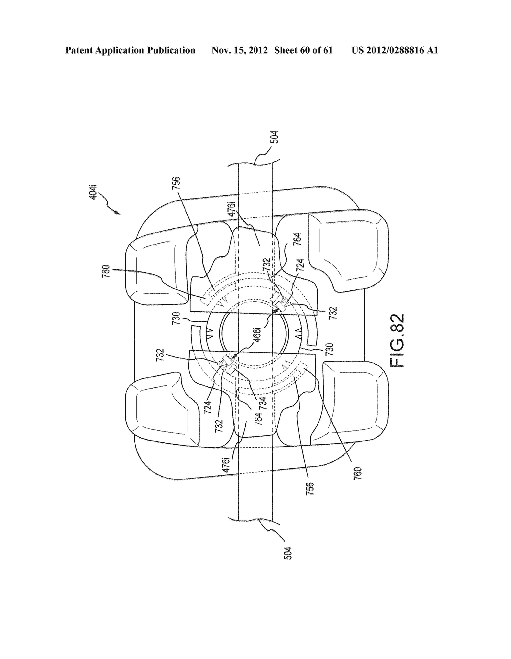 SELF LIGATING ORTHODONTIC BRACKET HAVING A ROTATABLE MEMBER - diagram, schematic, and image 61