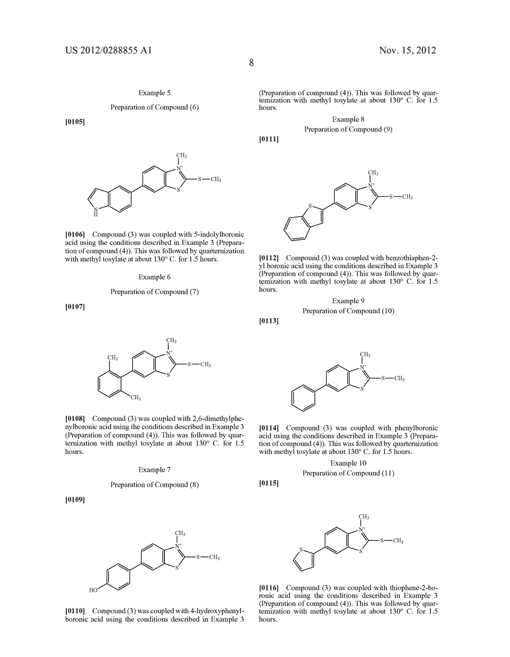 Fluorescent Chemical Compounds Having High Selectivity for Double Stranded     DNA, and Methods for Their Use - diagram, schematic, and image 09