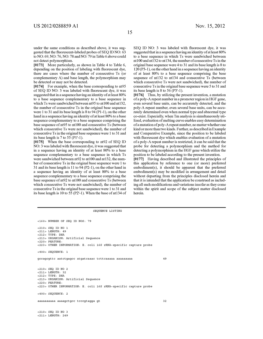 Probe for Detecting Poly A Repeat Number Polymorphism of HGF Gene and Uses     Thereof - diagram, schematic, and image 21