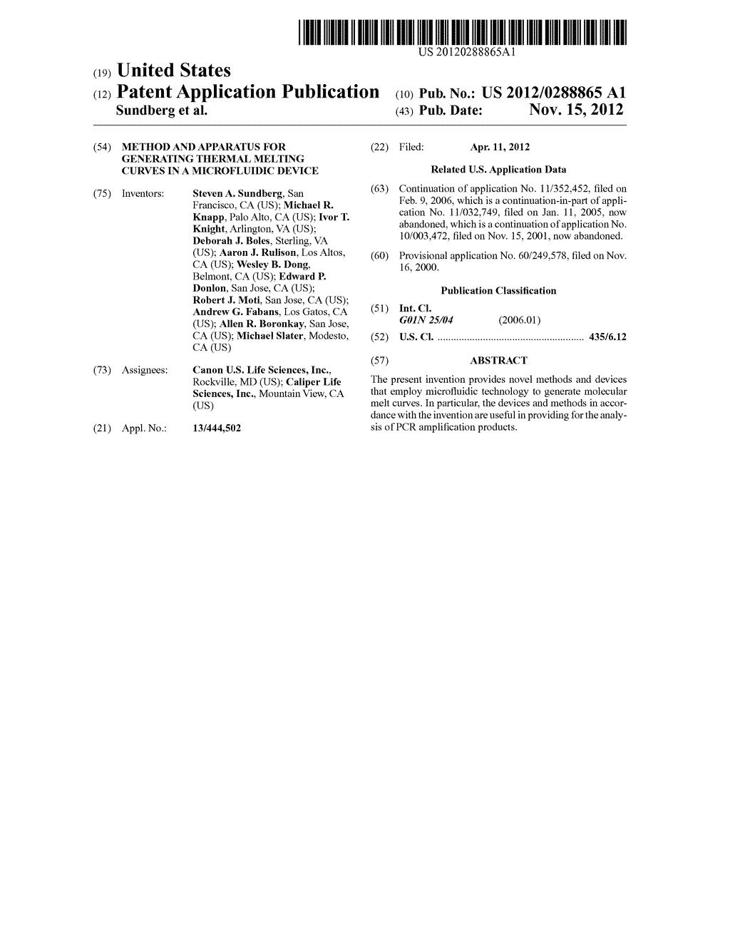 METHOD AND APPARATUS FOR GENERATING THERMAL MELTING CURVES IN A     MICROFLUIDIC DEVICE - diagram, schematic, and image 01