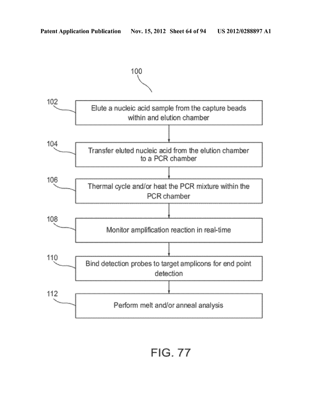 APPARATUS AND METHODS FOR INTEGRATED SAMPLE PREPARATION, REACTION AND     DETECTION - diagram, schematic, and image 65