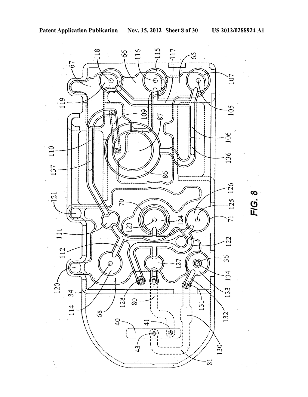 CARTRIDGE FOR CONDUCTING A CHEMICAL REACTION - diagram, schematic, and image 09