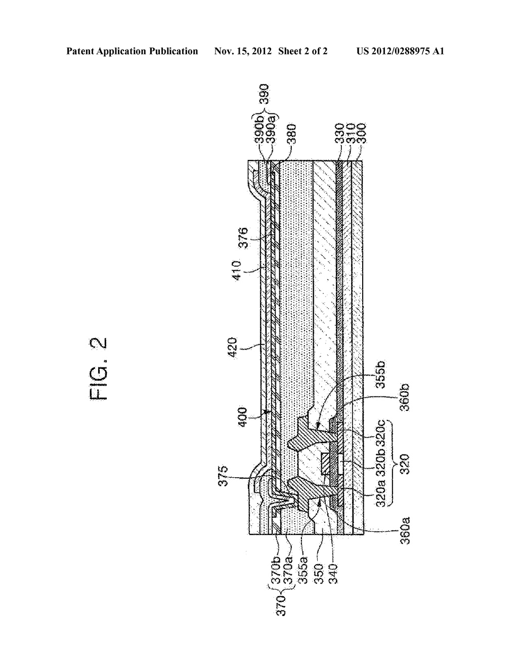 ORGANIC LIGHT EMITTING DISPLAY DEVICE AND METHOD OF FABRICATING THE SAME - diagram, schematic, and image 03