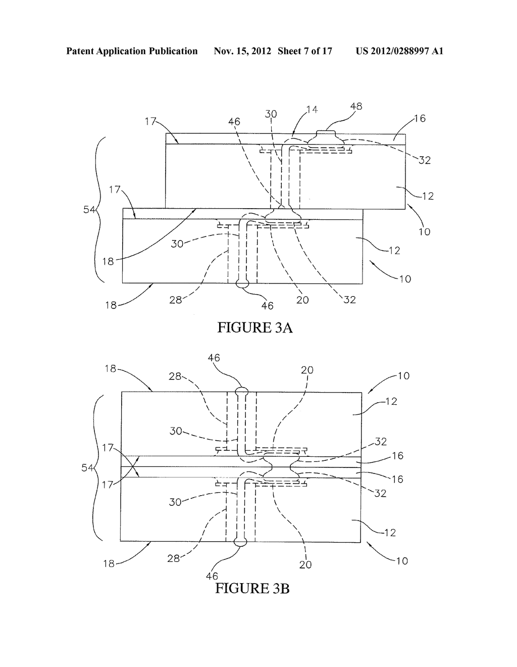 METHOD FOR FABRICATING STACKED SEMICONDUCTOR SYSTEM WITH ENCAPSULATED     THROUGH WIRE INTERCONNECTS (TWI) - diagram, schematic, and image 08