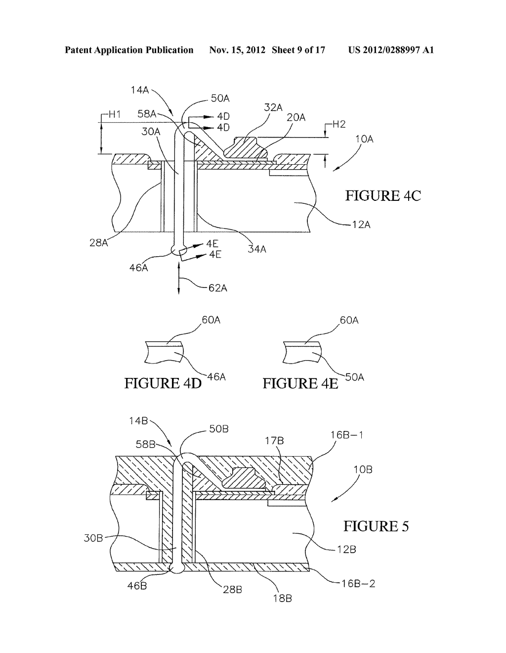 METHOD FOR FABRICATING STACKED SEMICONDUCTOR SYSTEM WITH ENCAPSULATED     THROUGH WIRE INTERCONNECTS (TWI) - diagram, schematic, and image 10