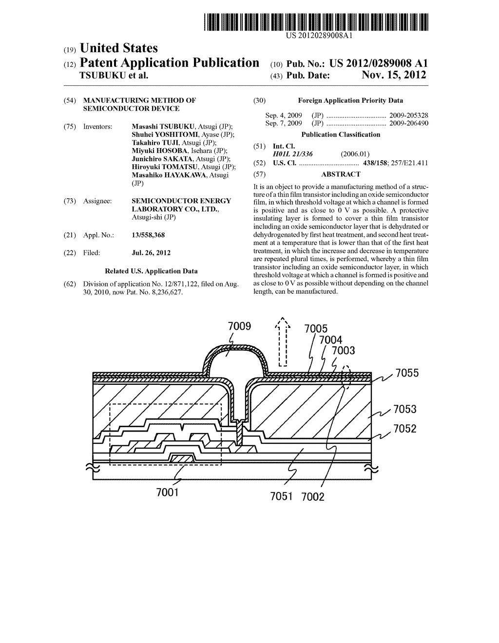 MANUFACTURING METHOD OF SEMICONDUCTOR DEVICE - diagram, schematic, and image 01